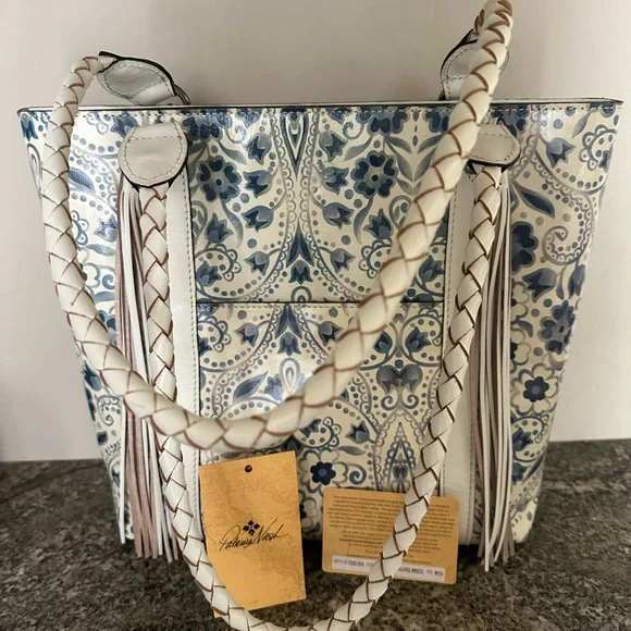 Patricia Nash Italian Folklore Rena Tote New Without Tags - Picture 1 of 13